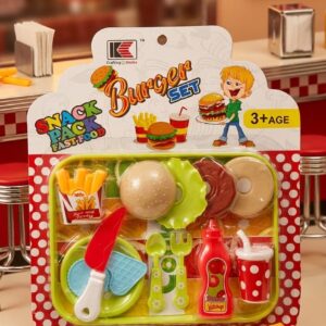 Burgur With Tray