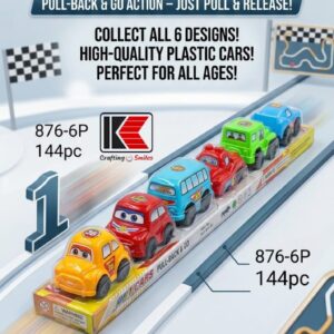 Toy Pull Back Car Set
